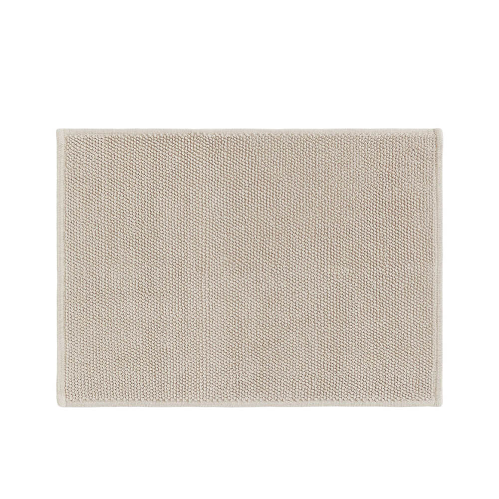 

Коврик H&M Home Cotton bathroom rug, темно-бежевый