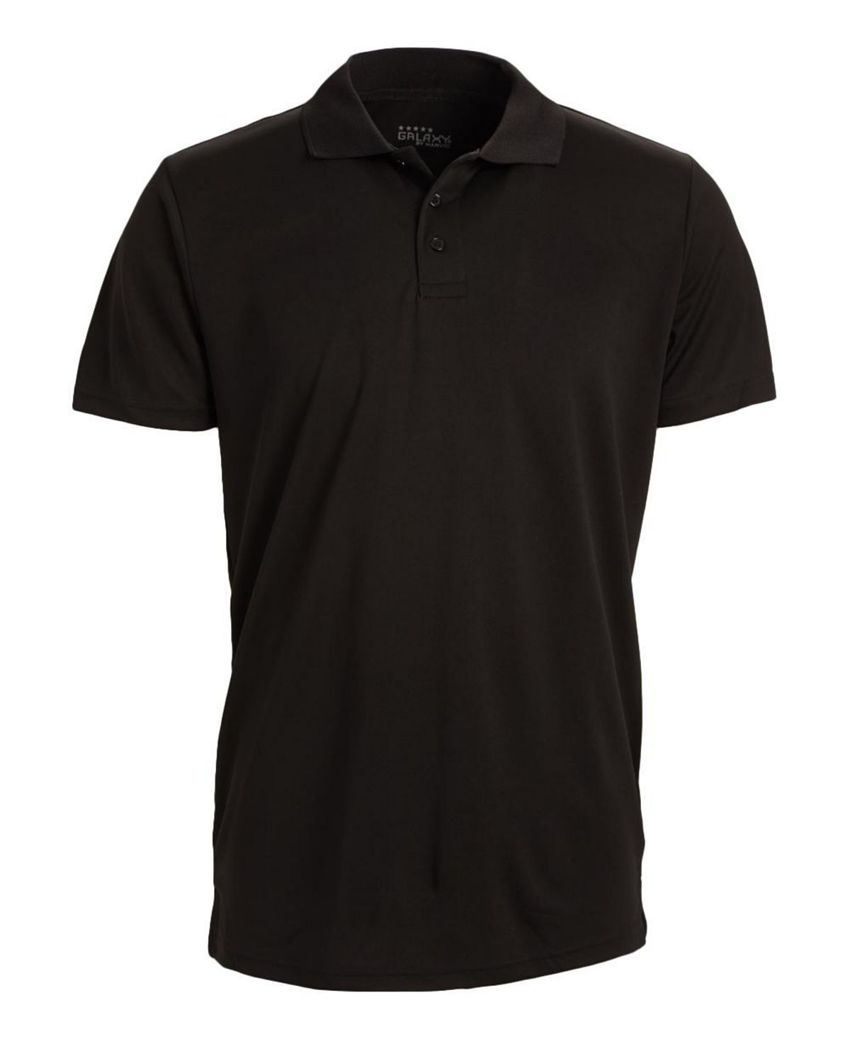 цена Мужская влагоотводящая рубашка поло сухой посадки без тегов Galaxy By Harvic, черный