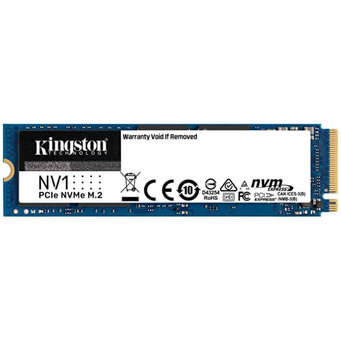 

Внутренний накопитель SSD Kingston NV1 NVMe SNVS/500G, 500Гб