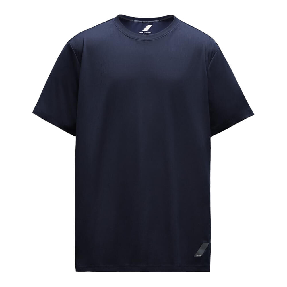 

Футболка Zara Textured Workout, морской синий