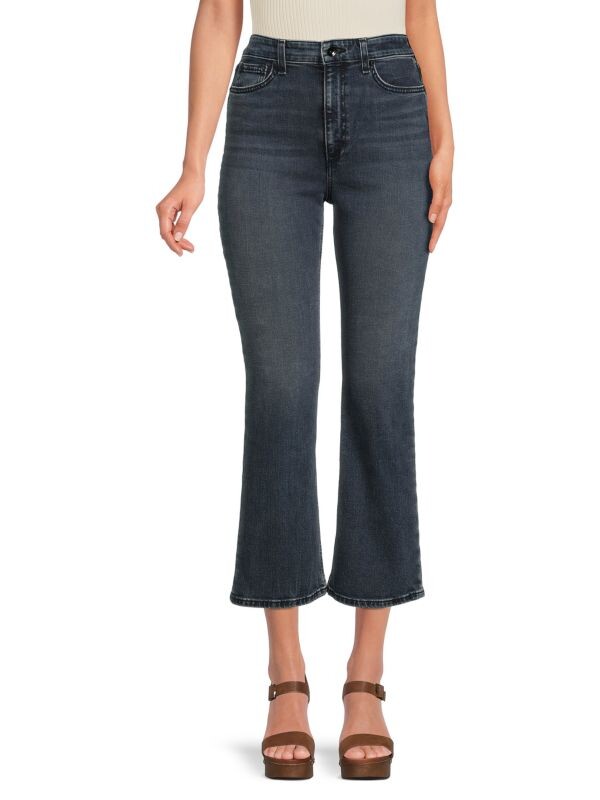 

Расклешенные джинсы nina с высокой посадкой до щиколотки rag & bone Navy