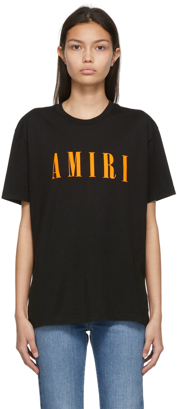 

Черная футболка с логотипом Core AMIRI