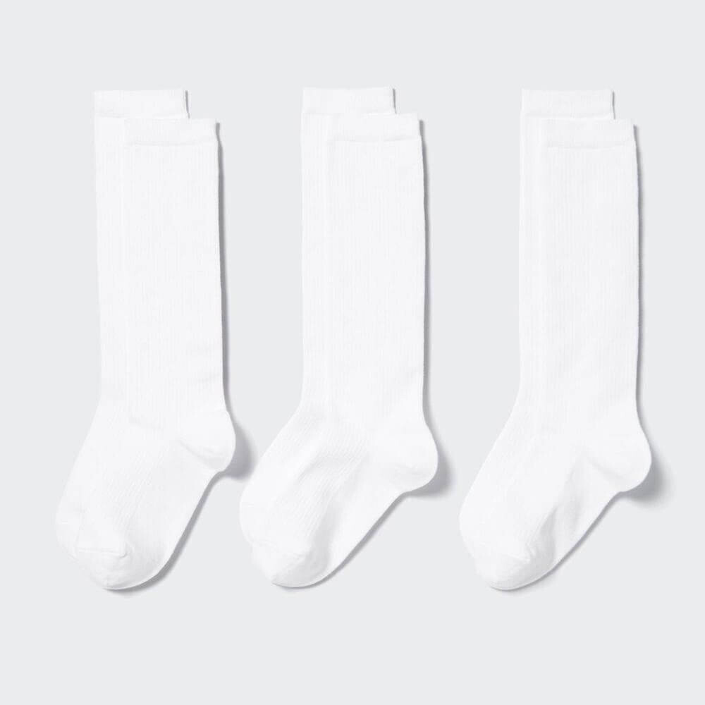 

Комплект носков Uniqlo, 3 пары, белый