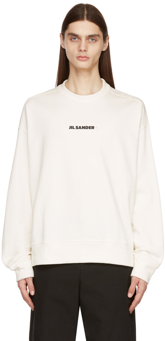 

Толстовка Off-White с логотипом Jil Sander, Черный