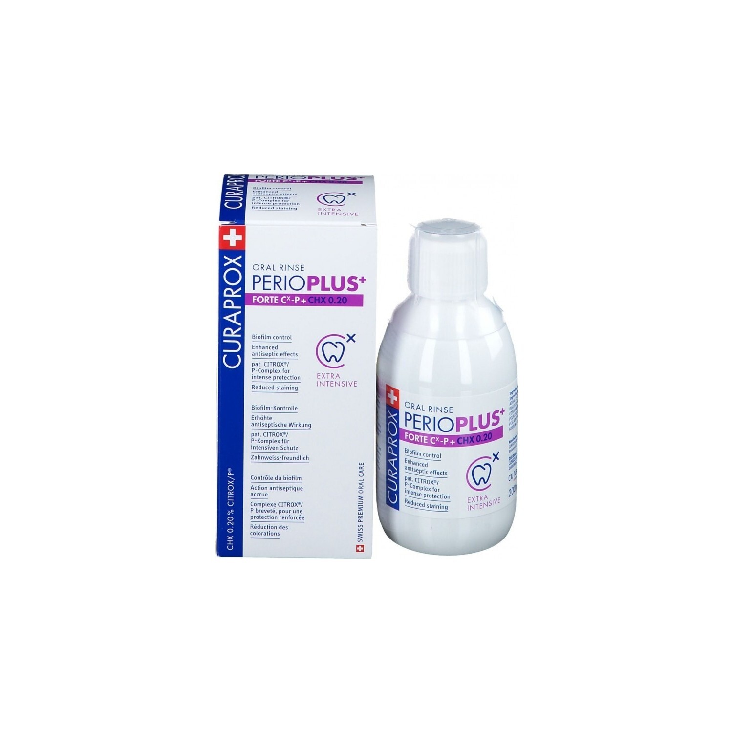 

Вода для полоскания рта Curaprox Perioplus Forte, 200 мл