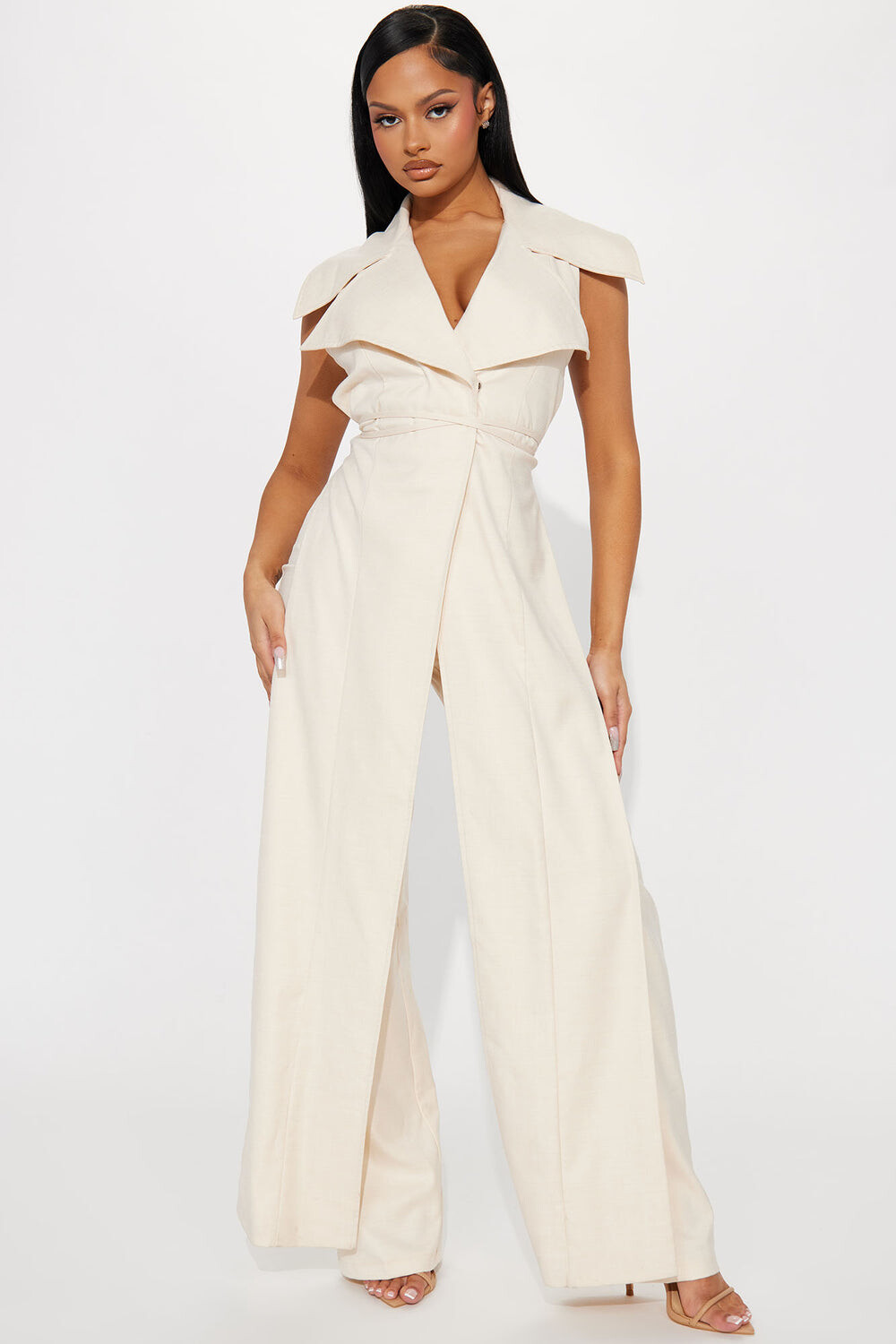 

Брюки Fashion Nova BZ9488, бежевый