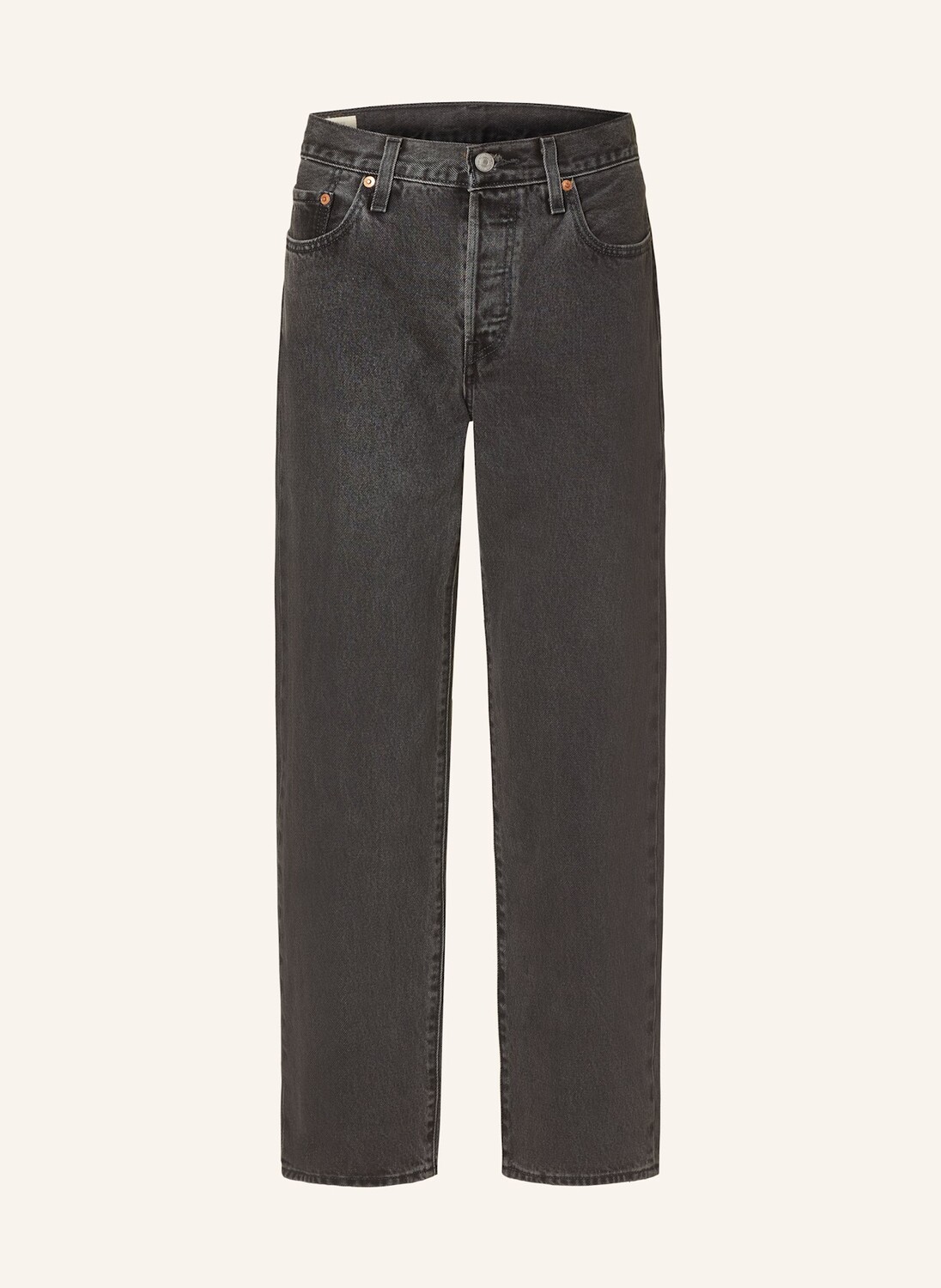

Прямые джинсы 501 до щиколотки 90-х годов Levi'S, черный