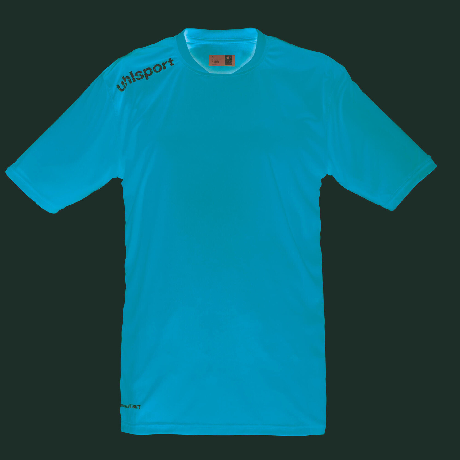 

Детская футболка Uhlsport Essential, синий/голубой/голубой