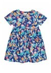 Рубашка TROPICAL BIRD PET IN POCKET BUTTON FRONT Jojo Maman Bébé, синий