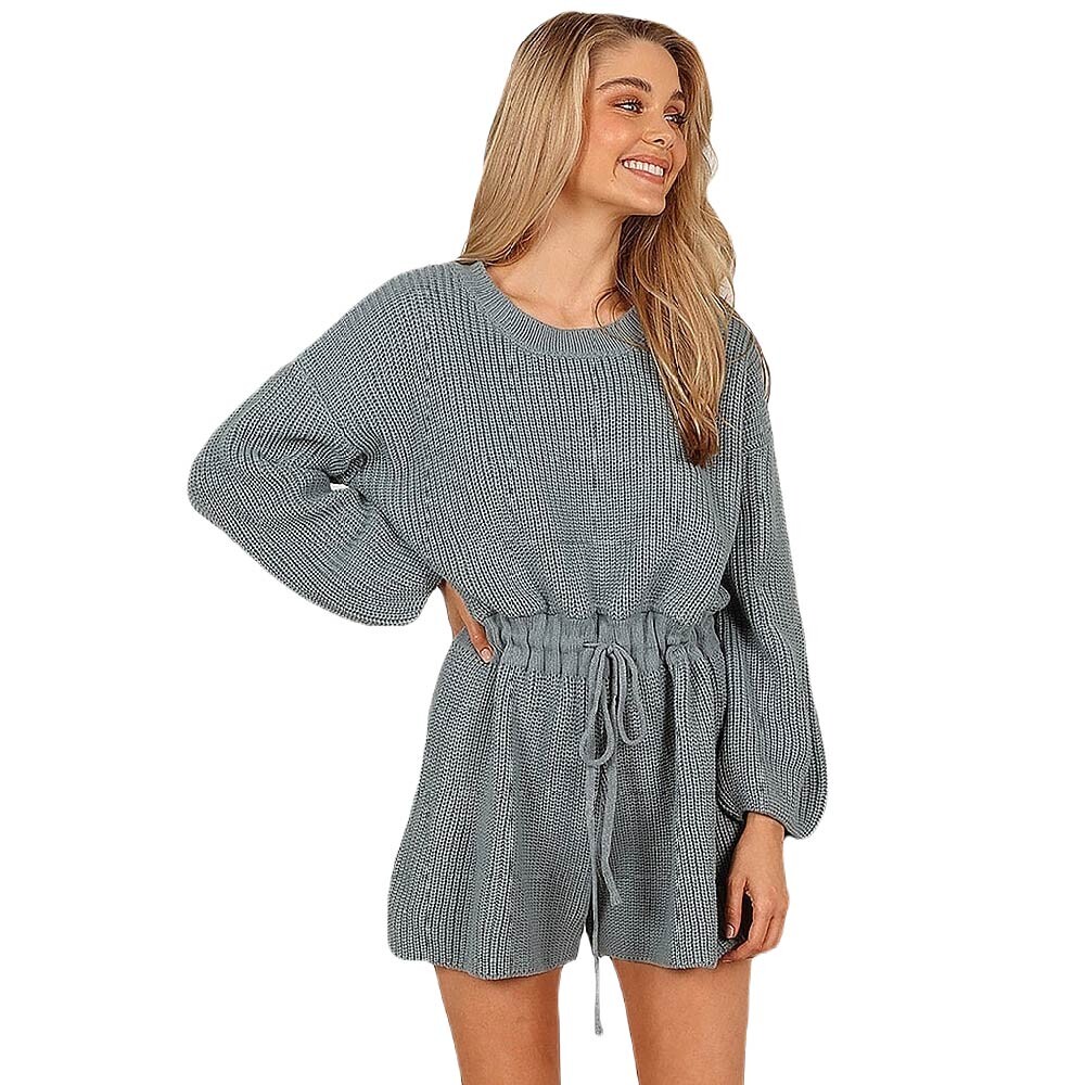 

Свитер-комбинезон Petal & Pup Sloane Sweater, пыльно-голубой, Синий