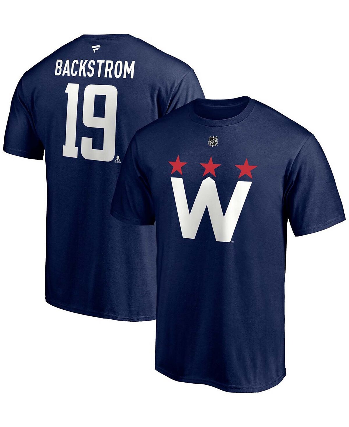 мужская футболка nicklas backstrom red washington capitals breakaway player fanatics красный Мужская футболка nicklas backstrom navy washington capitals 2020/21 alternate authentic stack name and number Fanatics, синий