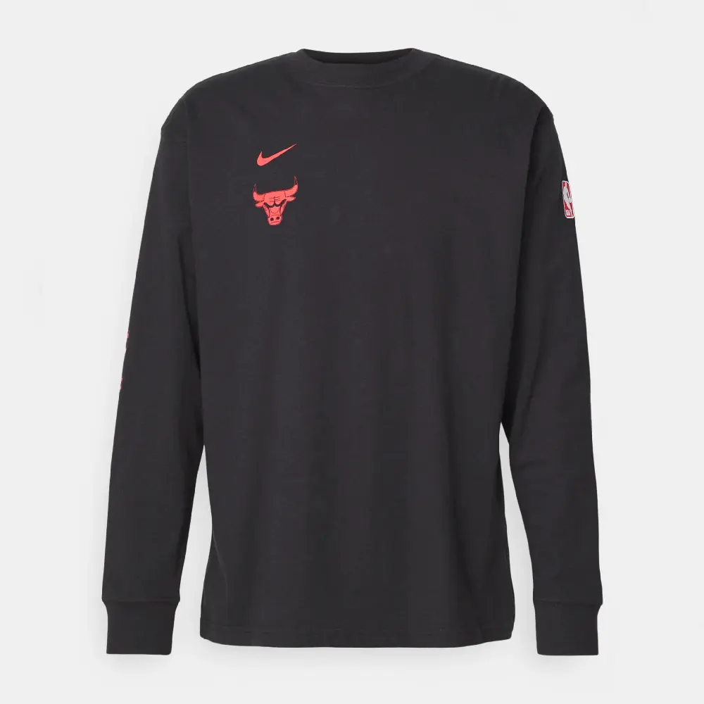 

Лонгслив Nike Performance Nba Chicago Bulls, черный