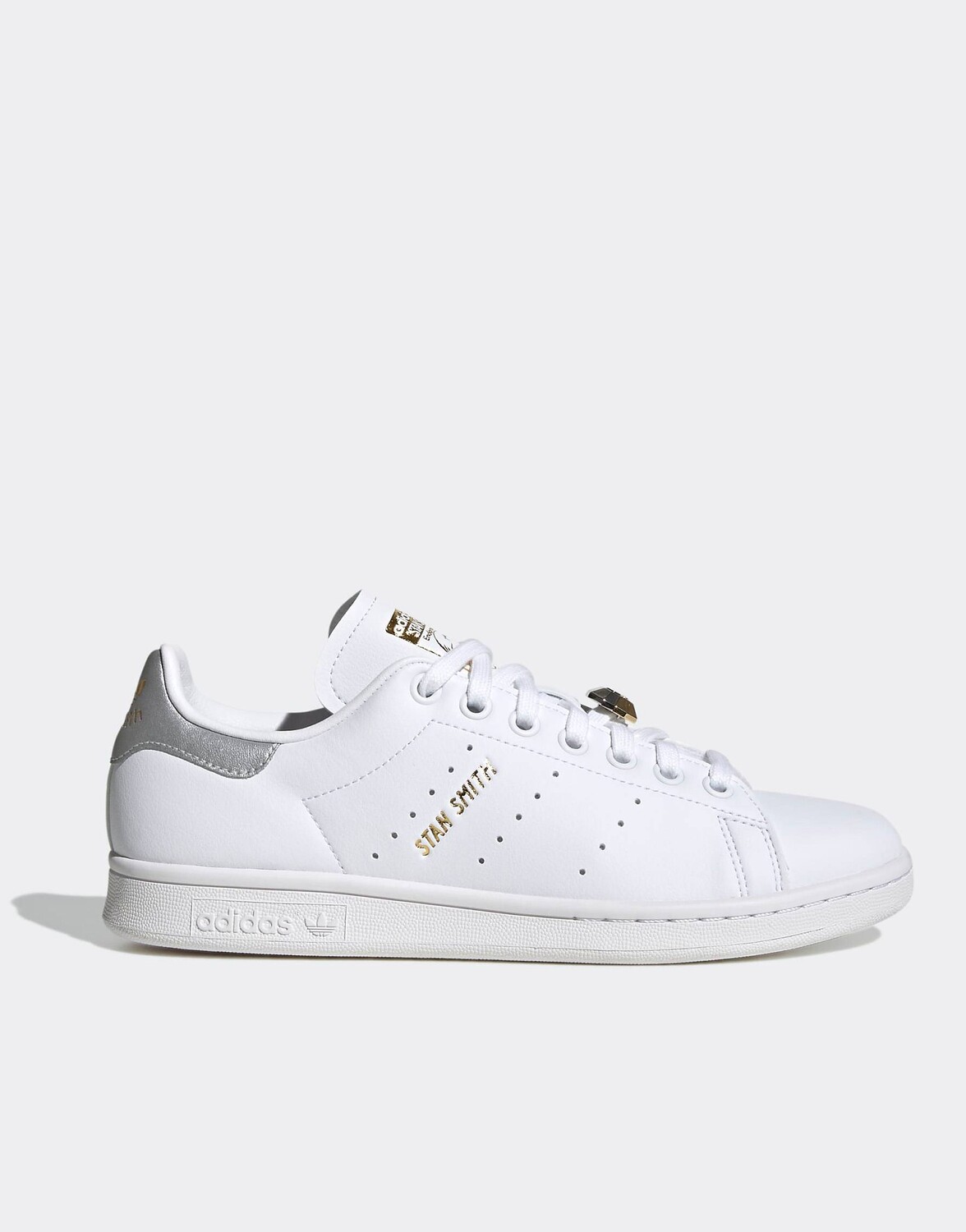 

Бело-серебристые кроссовки adidas Originals Stan Smith