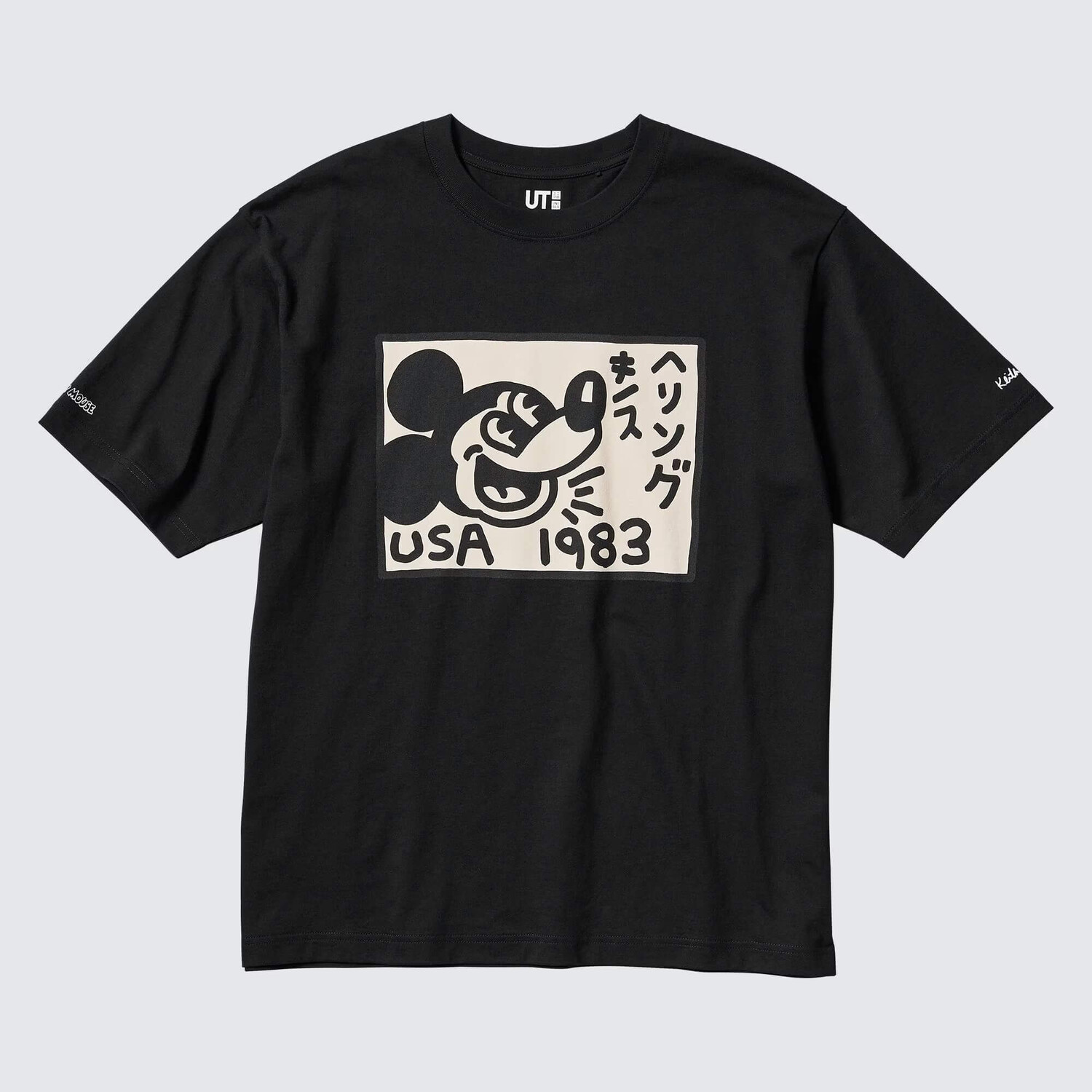 

Футболка Uniqlo UT Mickey Mouse x Keith Haring, черный