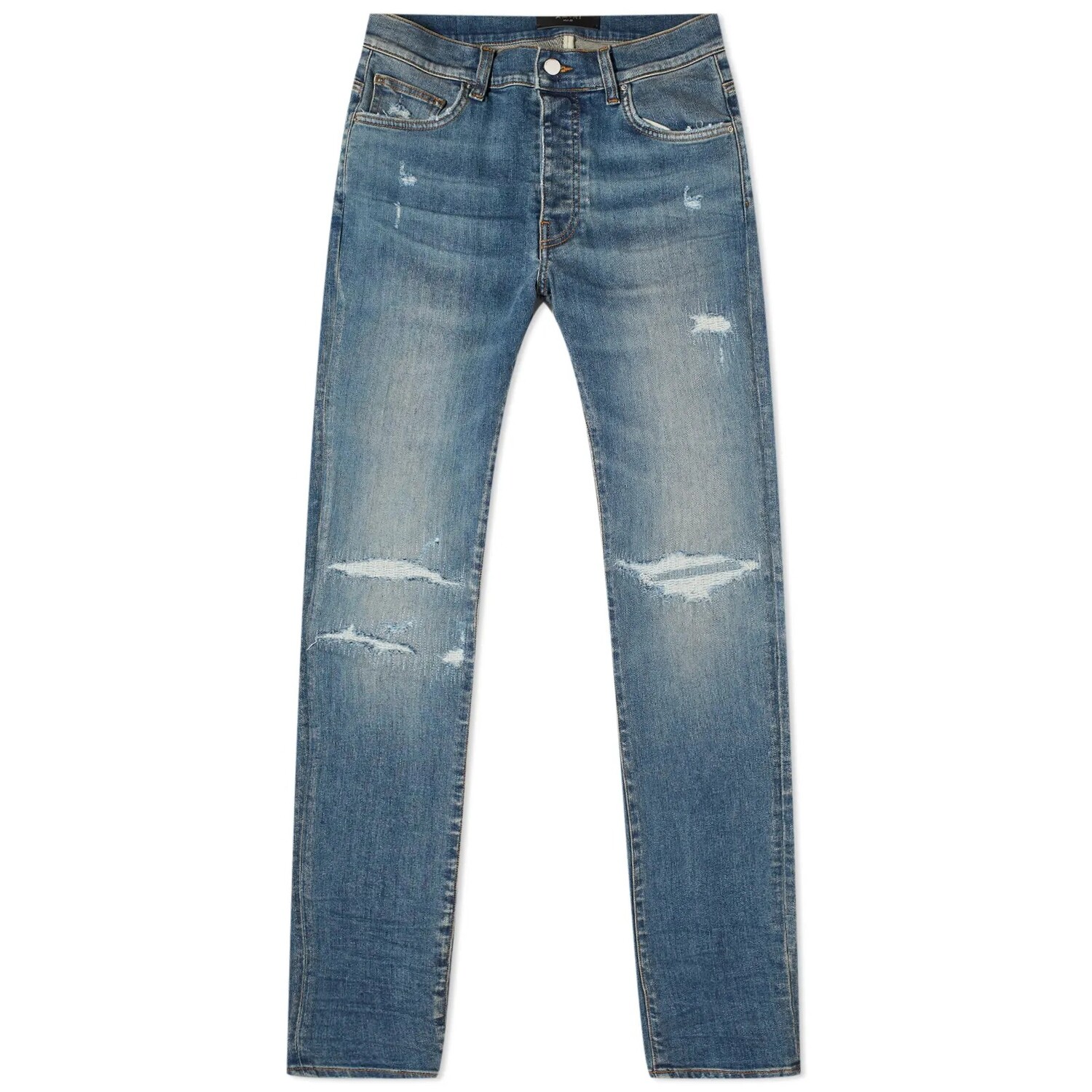 

Джинсы Amiri Fractured, черный