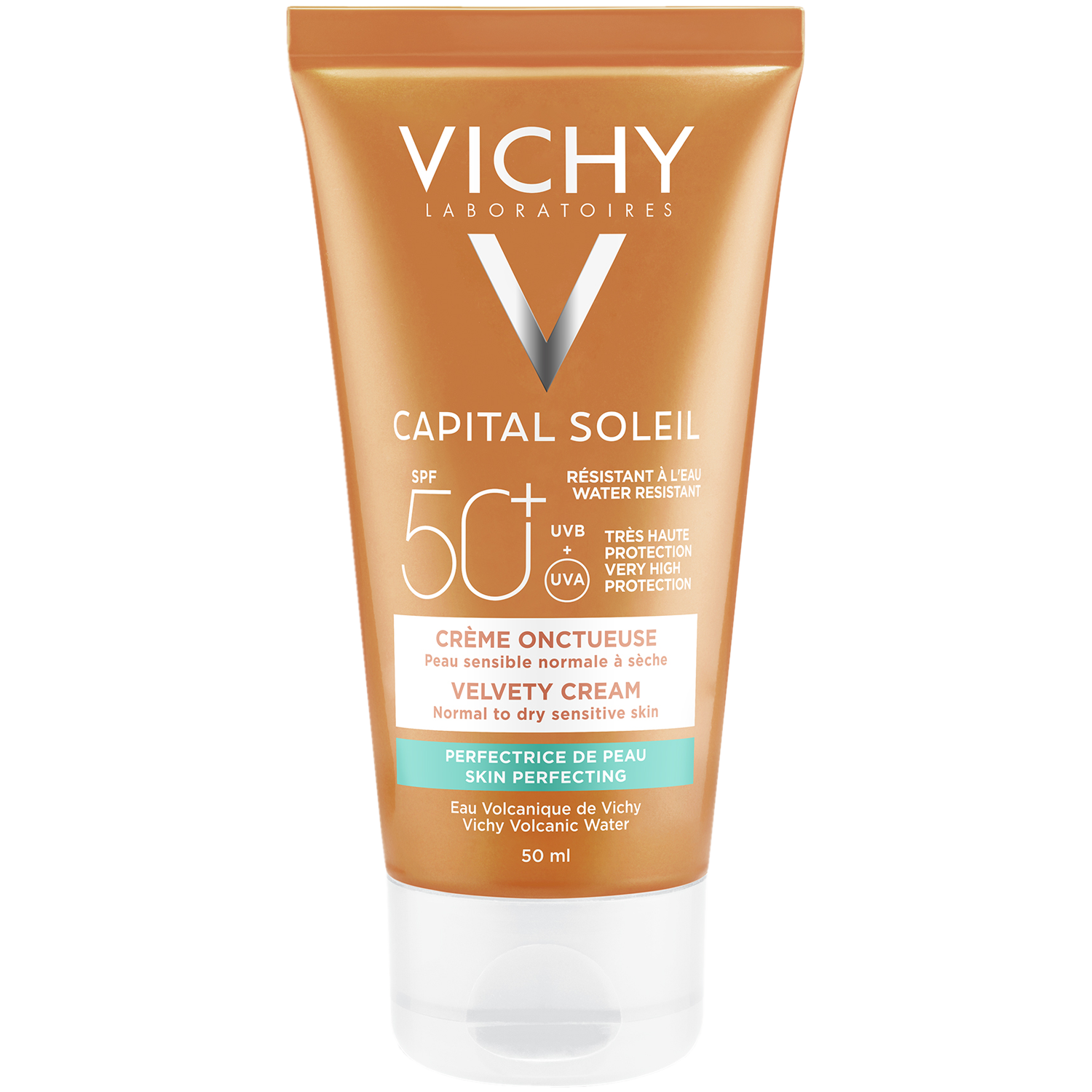 Vichy Capital Soleil бархатный крем для лица с фильтром SPF50+, 50 мл - фото