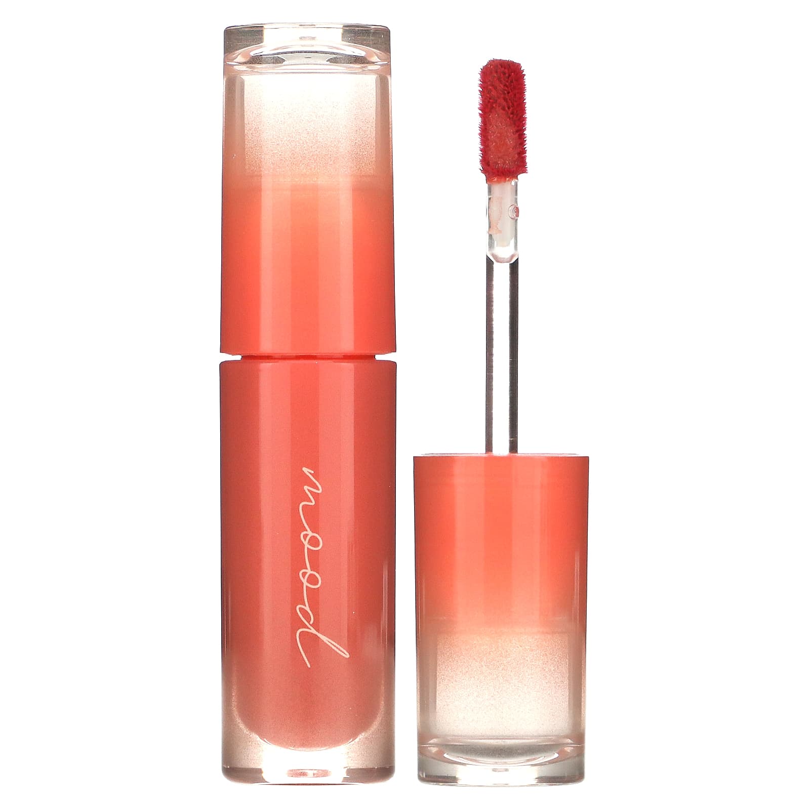 Ink Mood Glowy Tint, оттенок 02 Coral Influencer, 4 г (0,14 унции) Peripera блеск для губ peripera ink mood glowy tint 05 cherry so what 4 гр