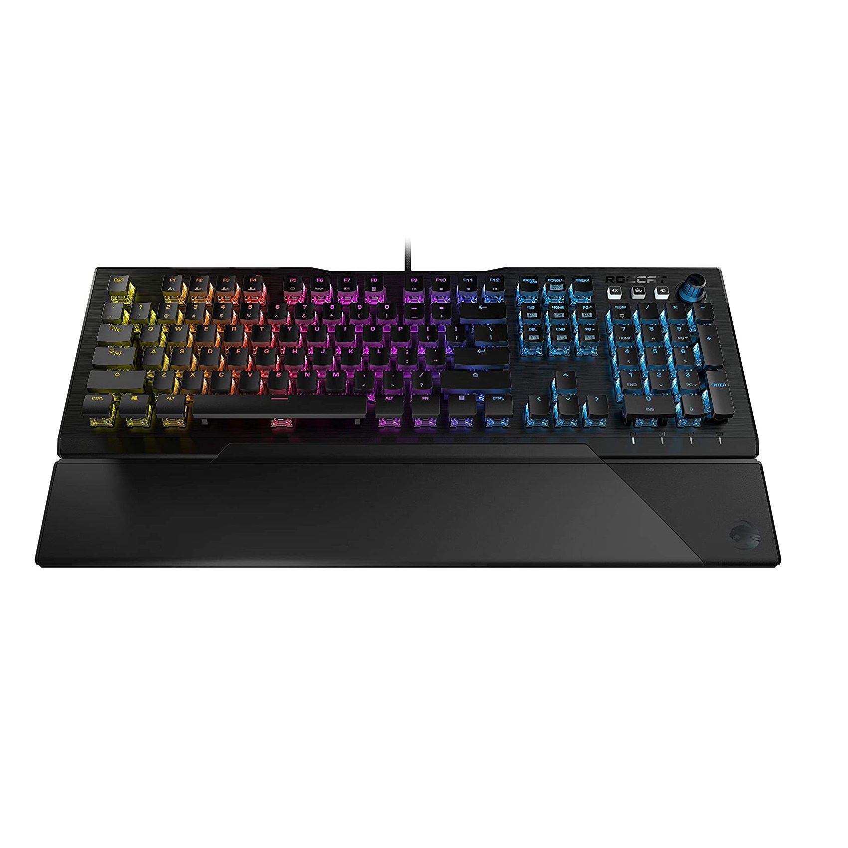 Игровая клавиатура ROCCAT Vulcan 121 Linear red, черный - фото