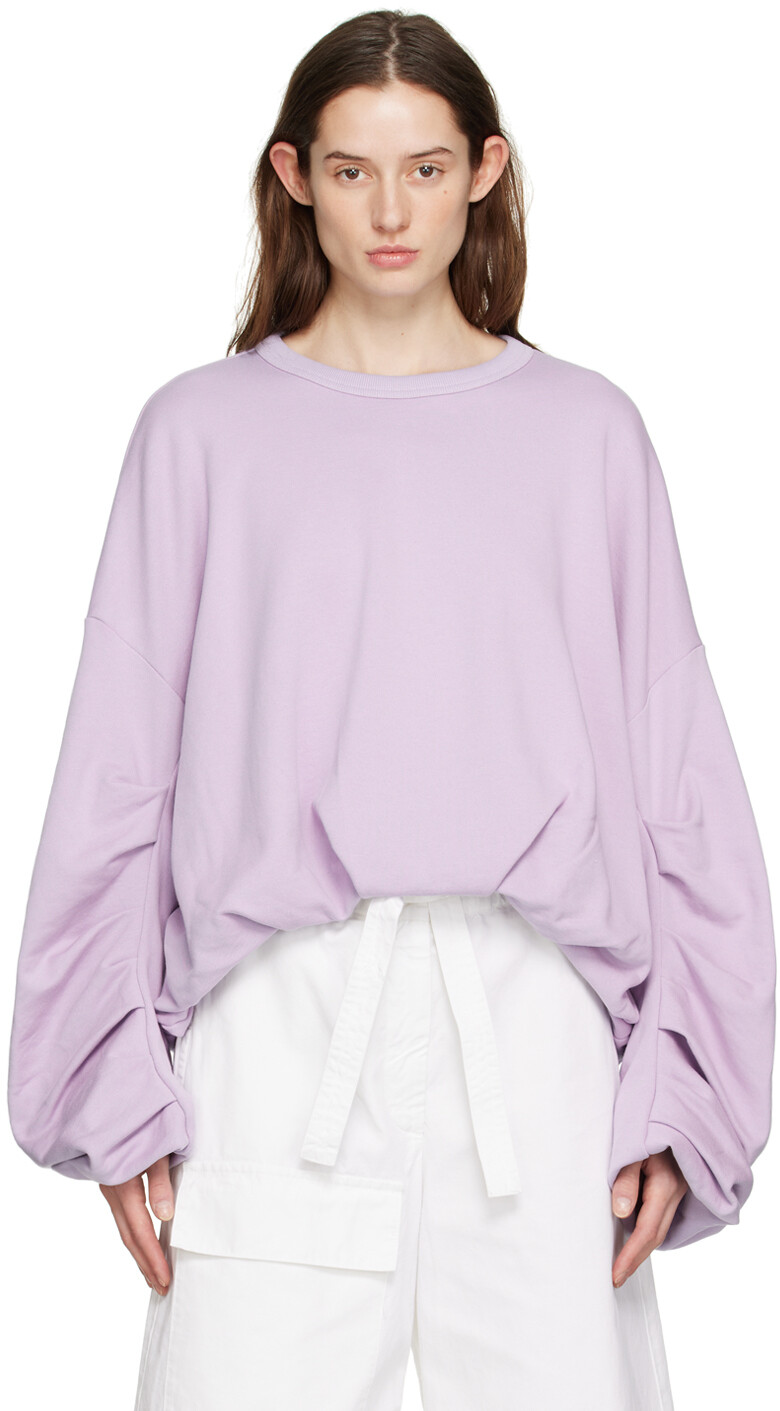 

Пурпурный свитшот Hannet Dries Van Noten, Фиолетовый