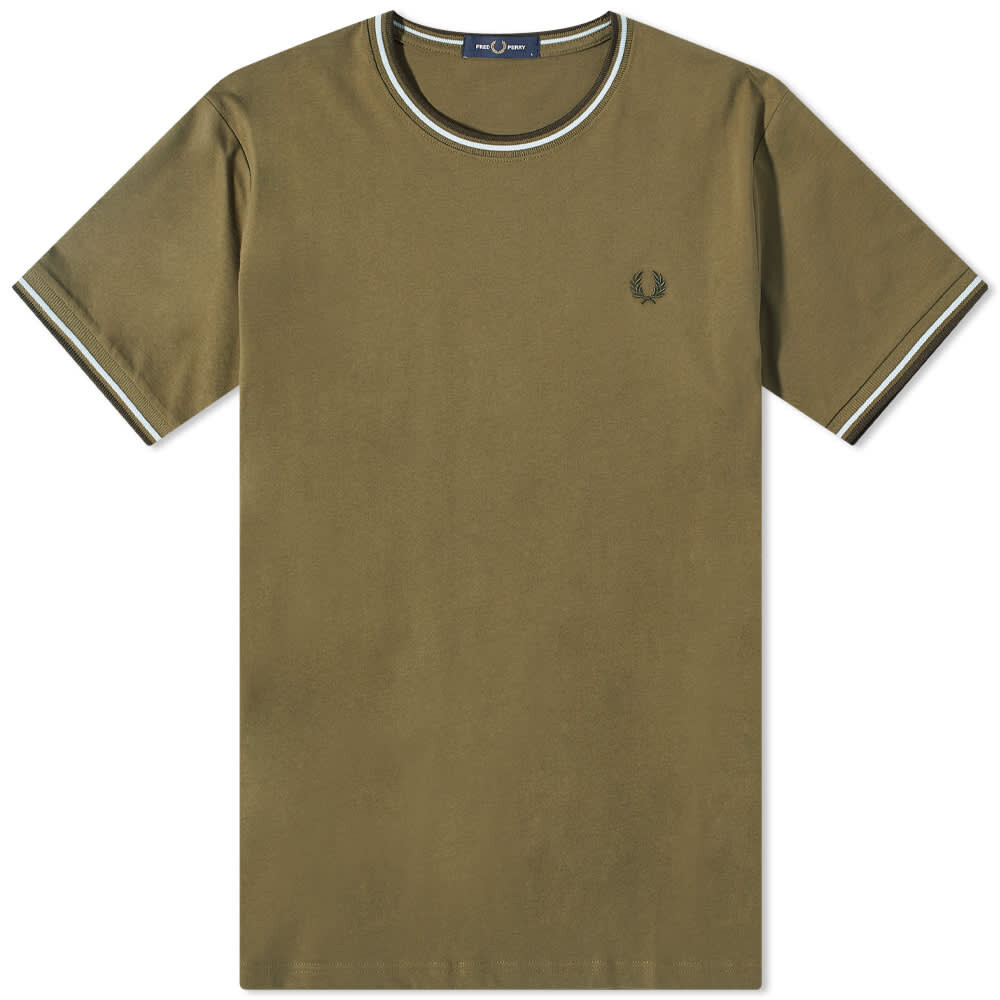 

Футболка Fred Perry Twin Tipped Tee, Коричневый