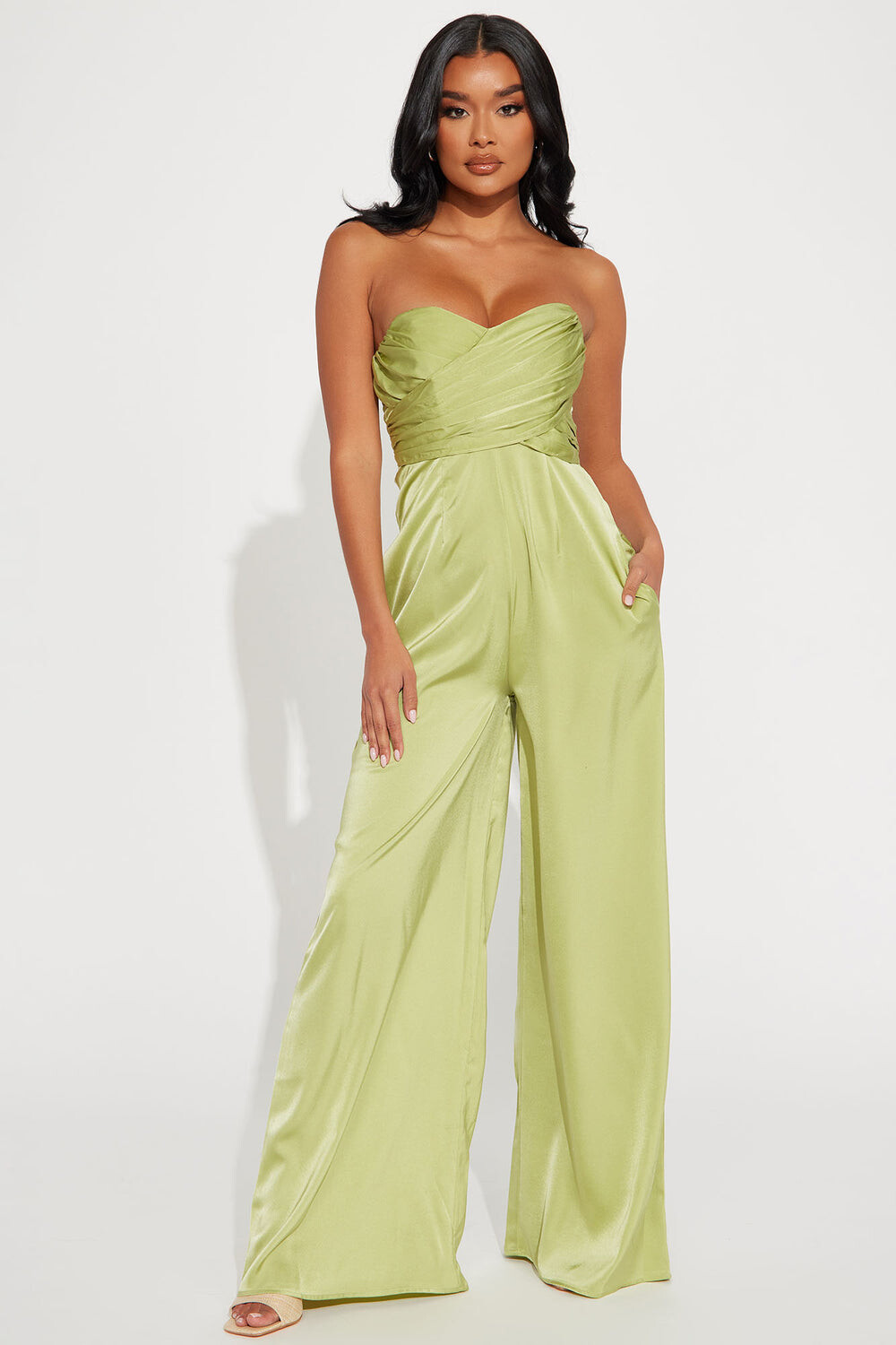 

Комбинезон Fashion Nova JS117FN, шартрез