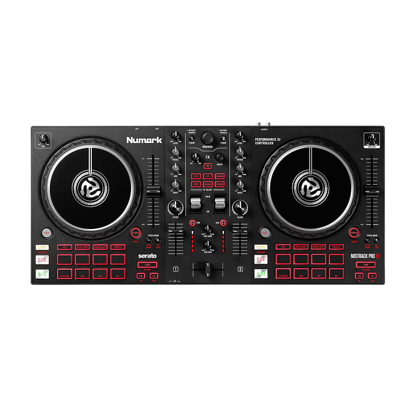 DJ контроллер Numark Mixtrack Pro FX USB dj контроллер numark mixtrack platinum fx