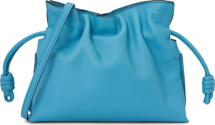 

Сумка Loewe Flamenco Clutch Mini Bag Cyan, синий