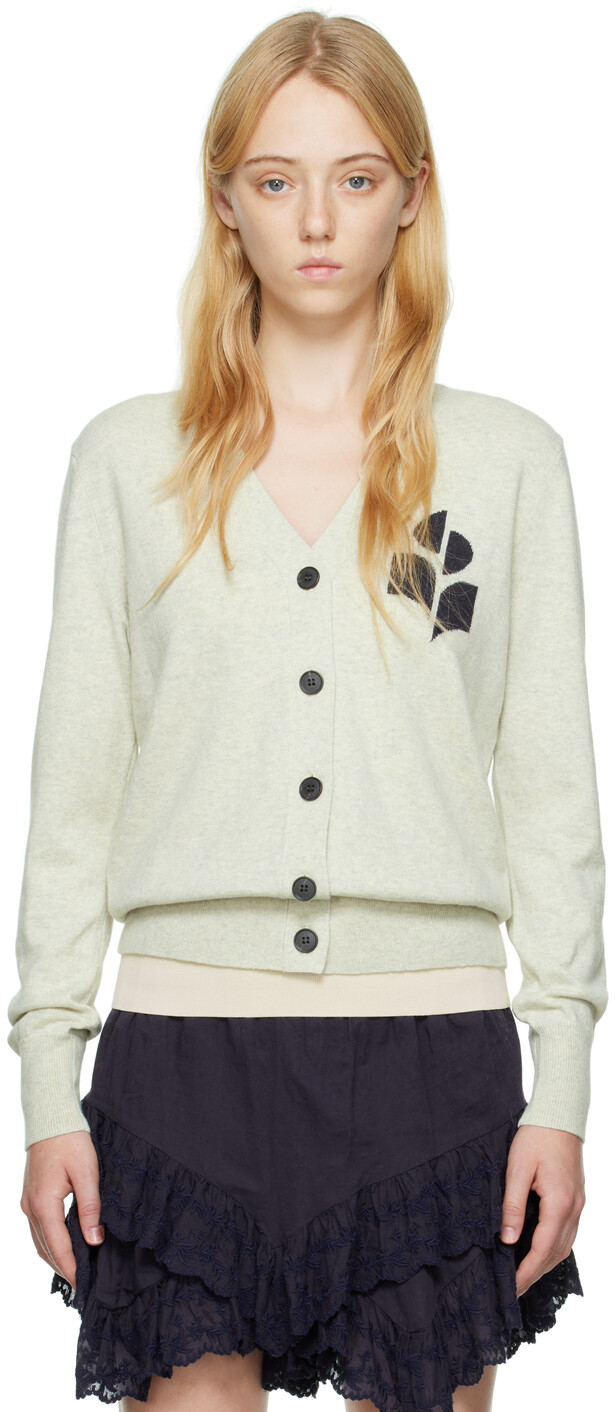 

Серый кардиган Карин Isabel Marant Etoile