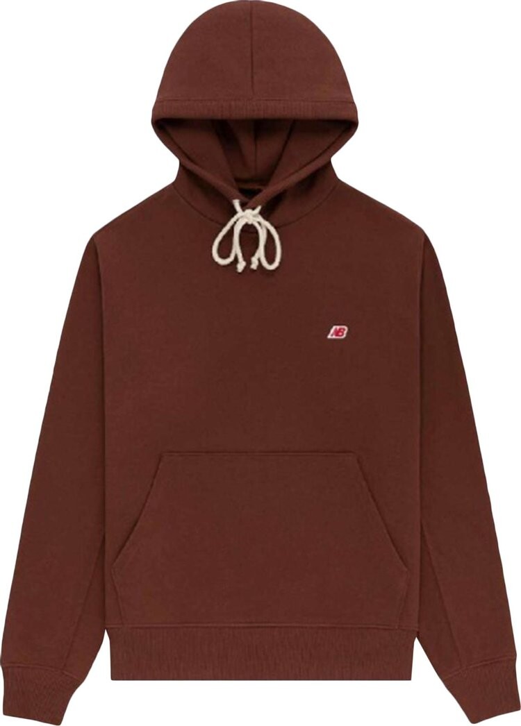 

Худи New Balance Core Hoodie 'Rich Oak', красный
