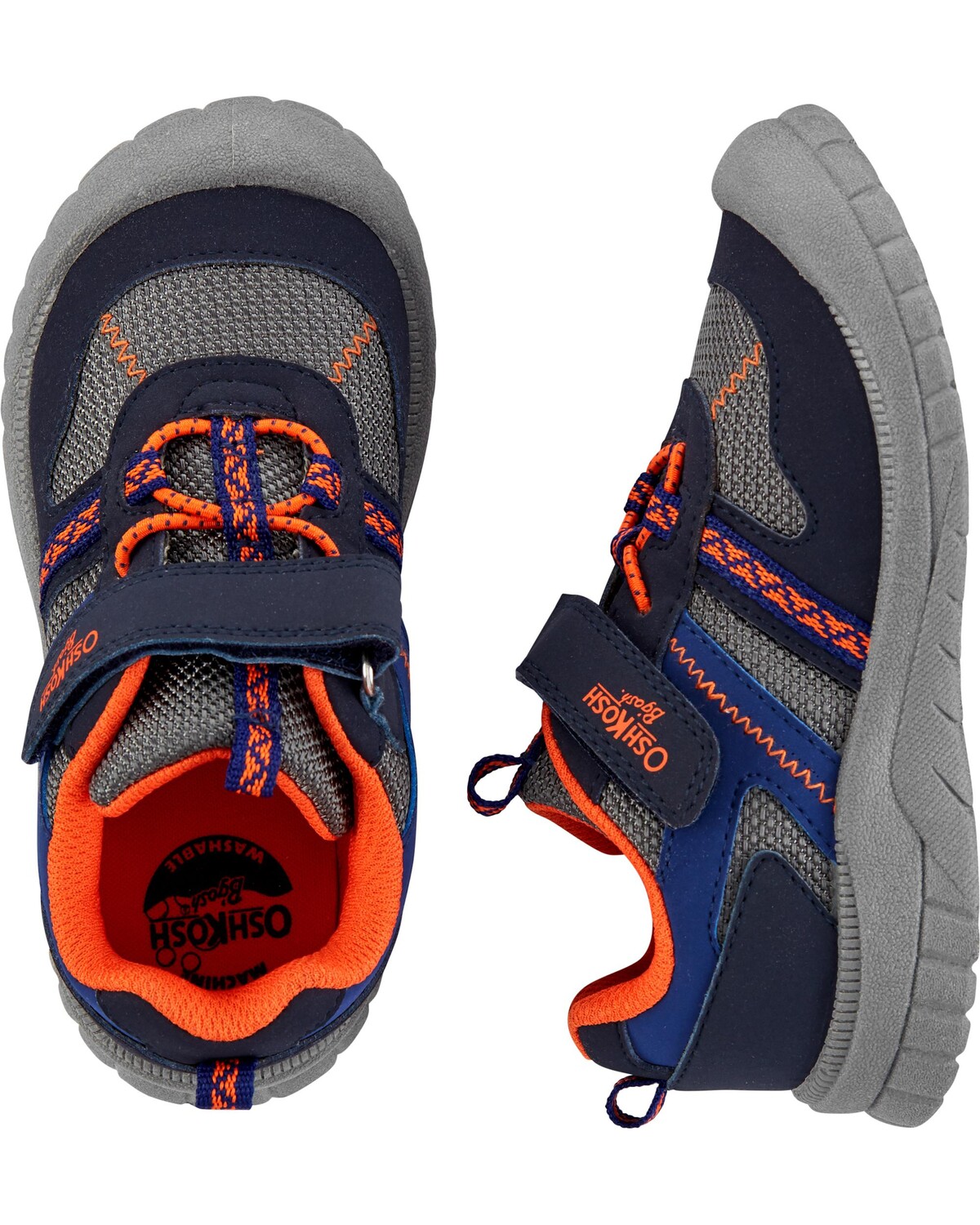 

Спортивные кроссовки Bump Toe Carter's, темно-синий, оранжевый