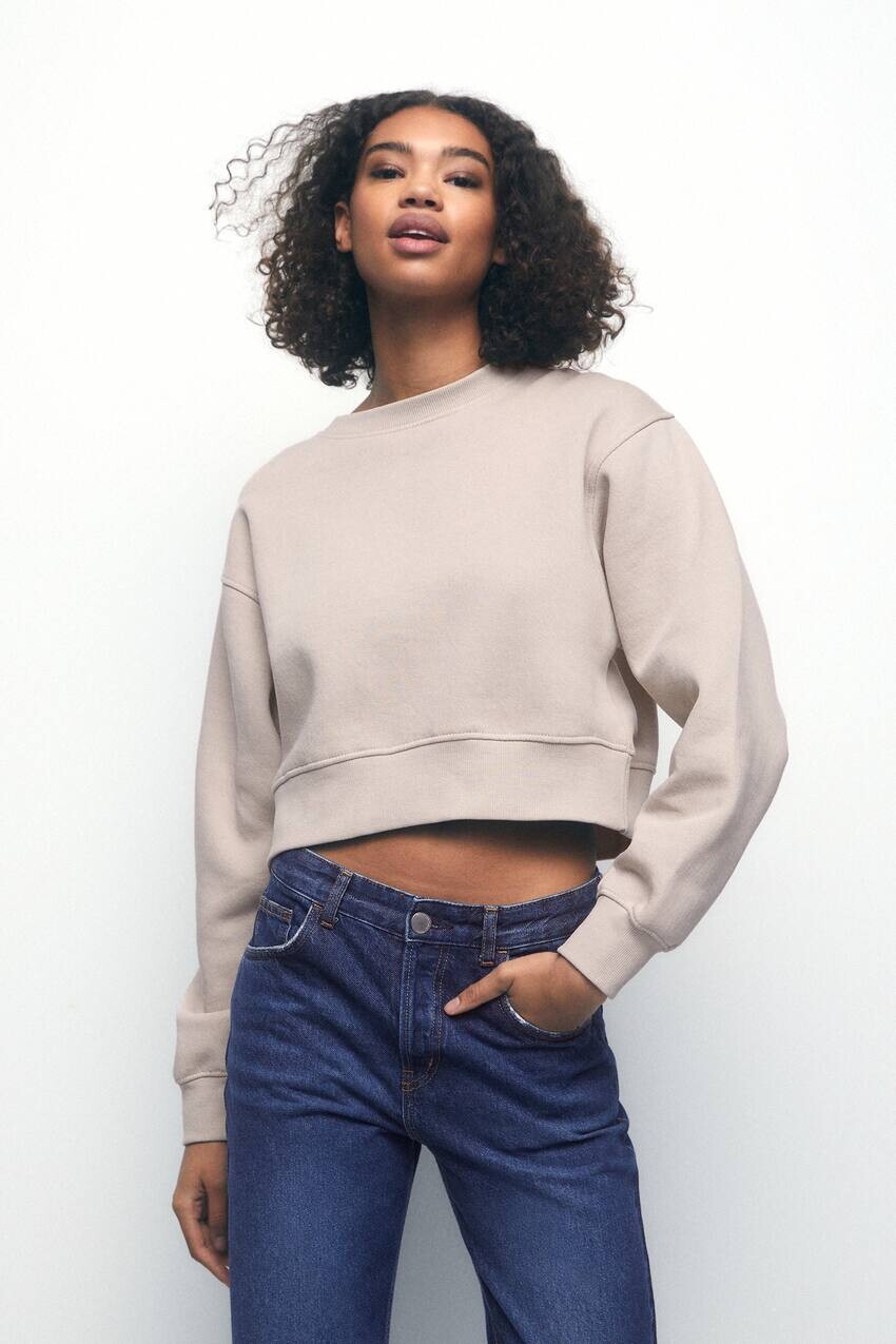 

Базовая толстовка Pull&Bear, серый