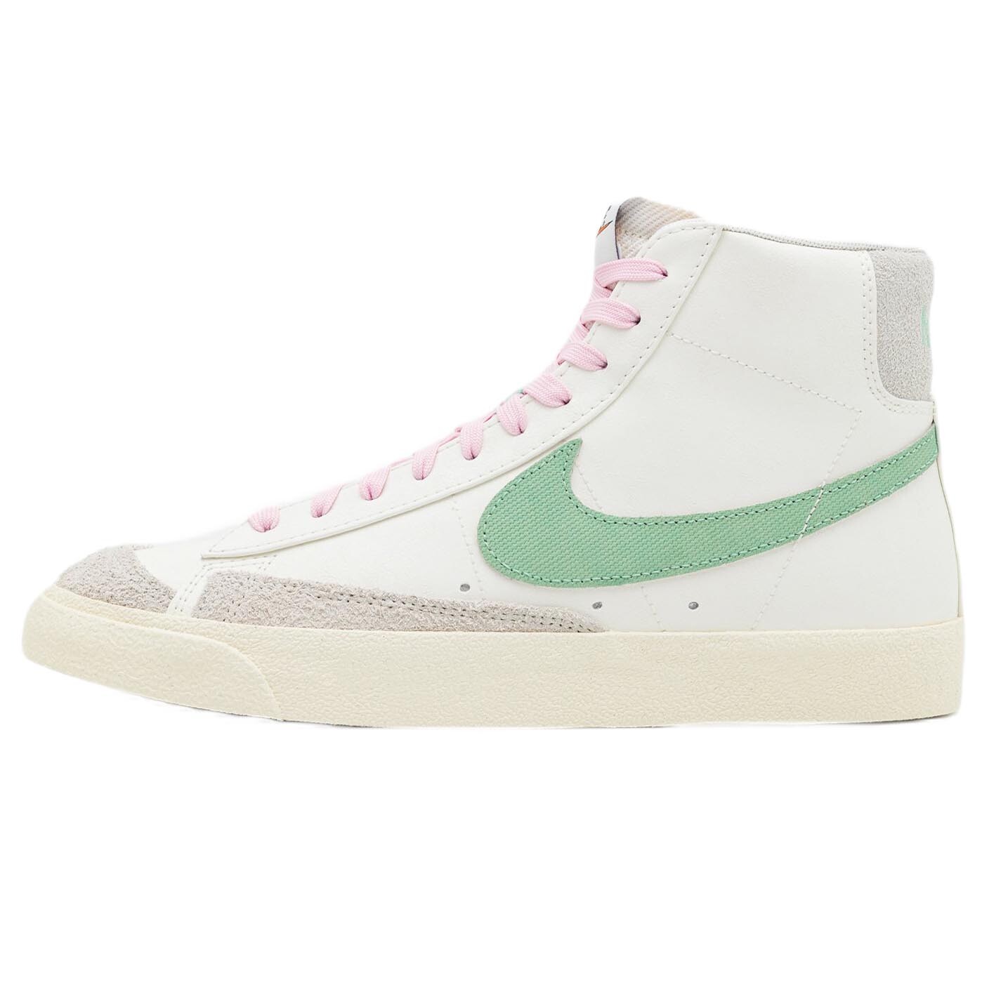 

Кеды Nike Blazer Mid '77 Premium, белый/зеленый/розовый