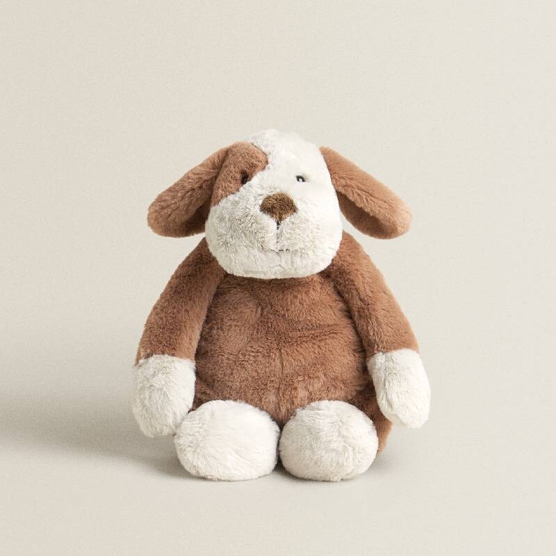 

Мягкая игрушка собака Zara Home Hug Dog Soft, коричневый