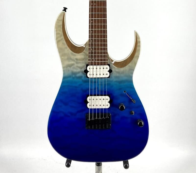 

Ibanez RGA42HPQMBIG Электрогитара Blue Iceberg Gradation Серийный номер:210402743 RGA42HPQMBIG Electric Guitar Iceberg Gradation Ser#:210402743