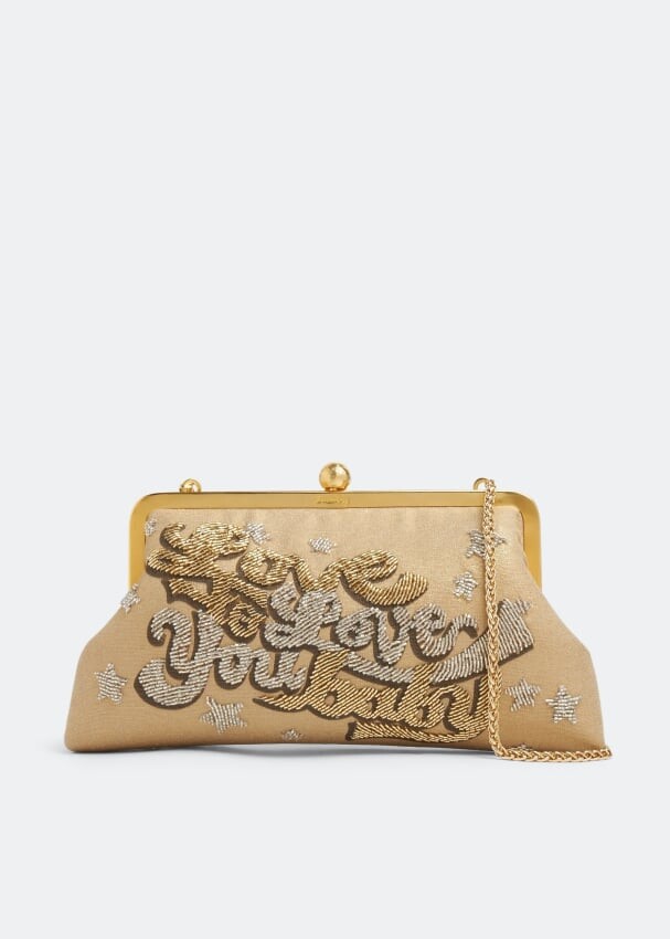 

Клатч SARAH'S BAG Love To Love clutch, золотой