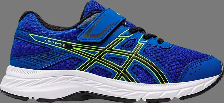 

Кроссовки gel contend 6 ps 'tuna blue' Asics, синий