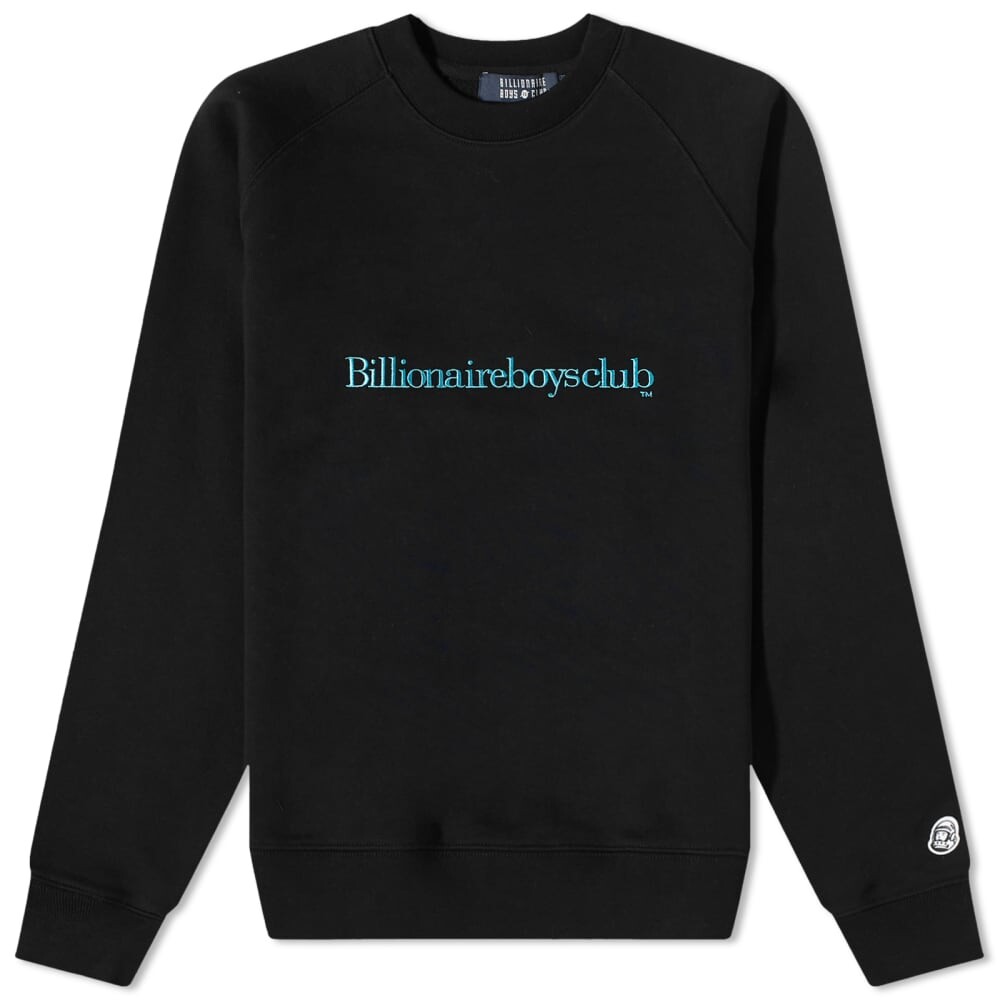 

Толстовка Billionaire Boys Club Serif Logo Crew Sweat, Черный