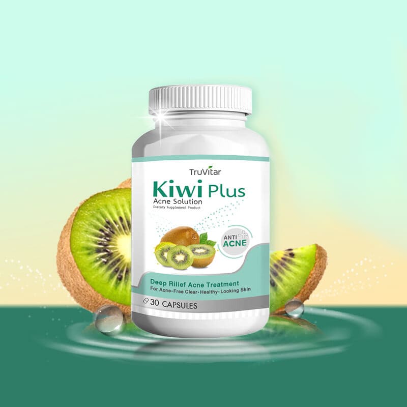 цена Пищевая добавка TruVitar Kiwi Plus Acne Solution, 30 капсул