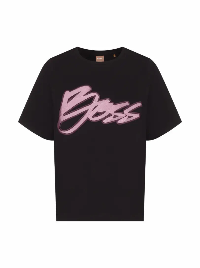 

Хлопковая футболка с логотипом Hugo Boss