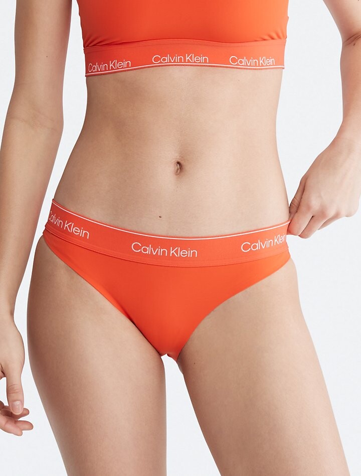 

Современное бикини Calvin Klein, фиеста, Коричневый