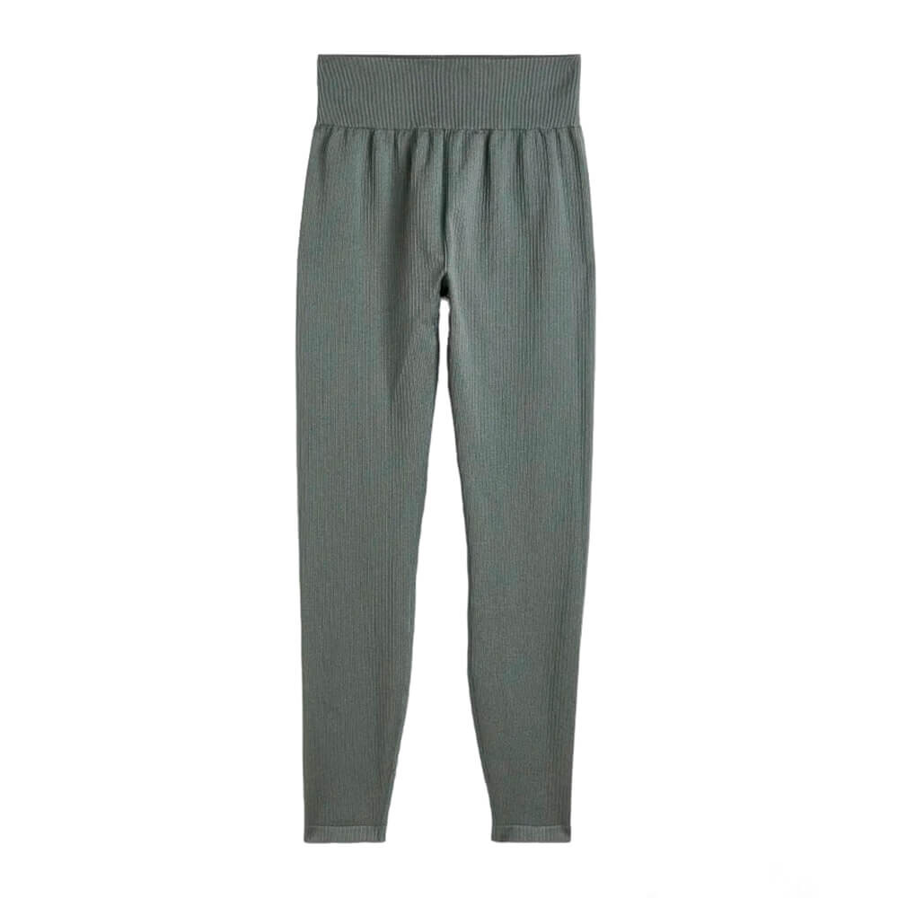 

Спортивные тайтсы H&M DryMove Seamless, хаки
