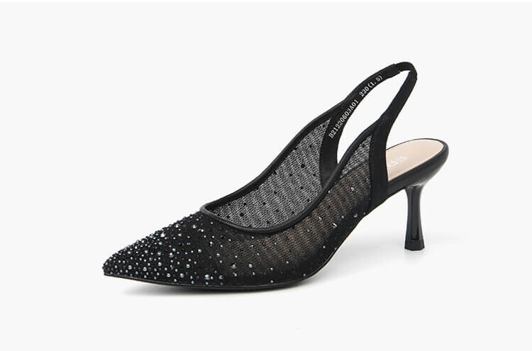 

Туфли Eblan High Heels Back-Toe Pointed (размер 37), черный