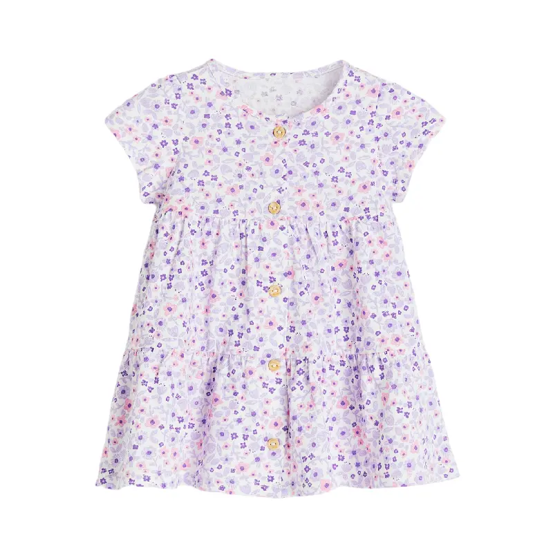 

Платье детское H&M Button-front, сиреневый/цветы