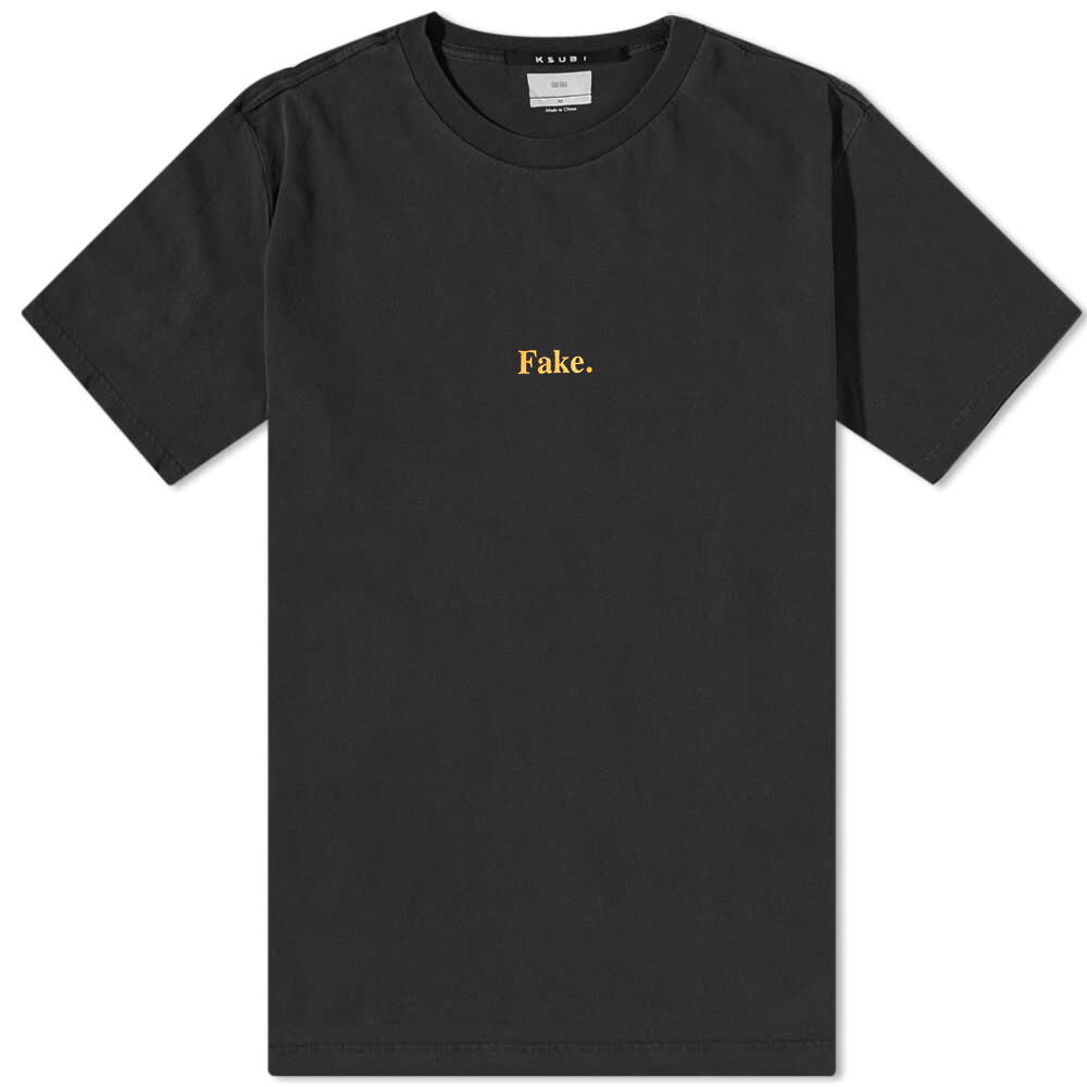 

Футболка Ksubi Kash Fake Tee, Черный