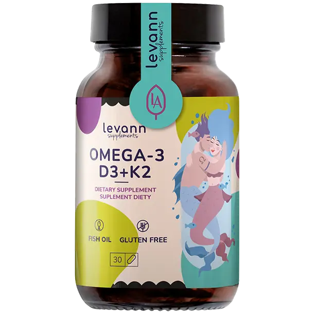 

Levann Supplements OMEGA 3+D3+K2 твердые капсулы, 30 капсул/1 упаковка