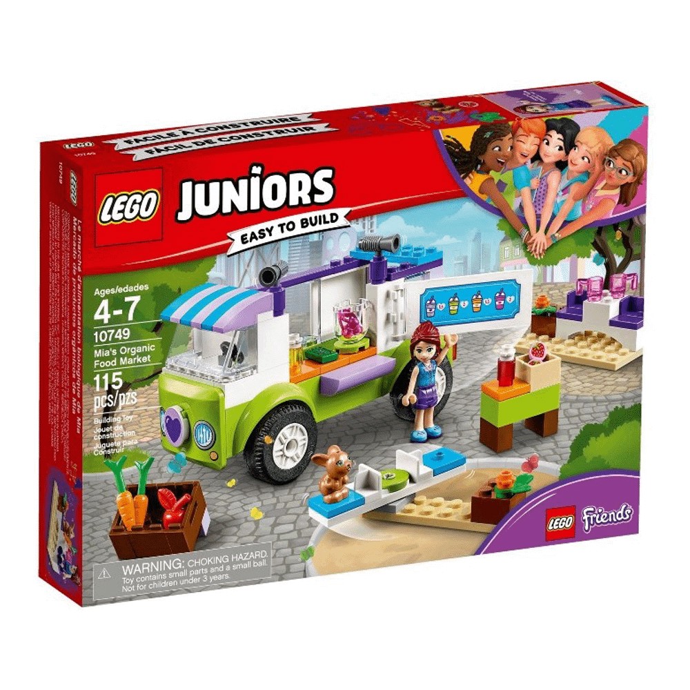 Конструктор LEGO Juniors 10749 Фургончик Мии по продаже натуральных продуктов