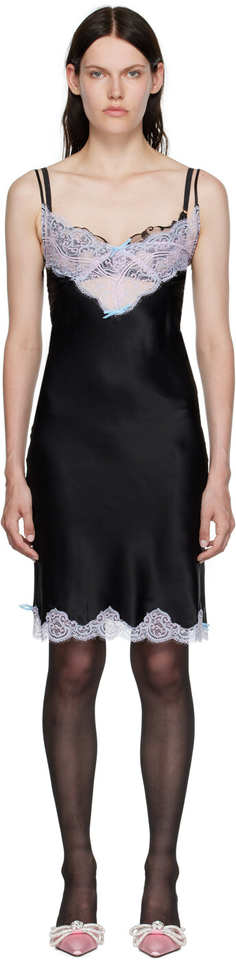

Платье миди SSENSE Exclusive Black Honey Pristine