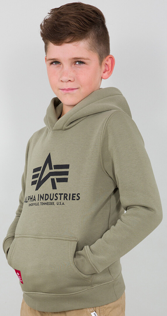 

Худи Alpha Industries Basic, оливковое
