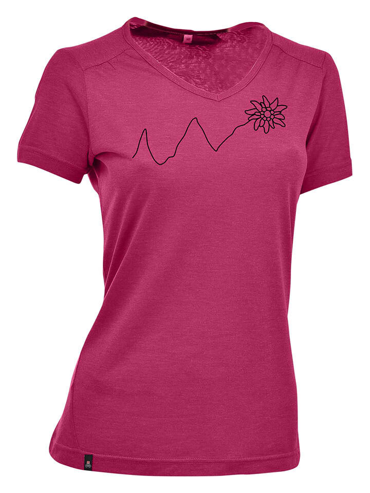 

Спортивная футболка Maul Sport Funktionsshirt Eifelsteig, розовый