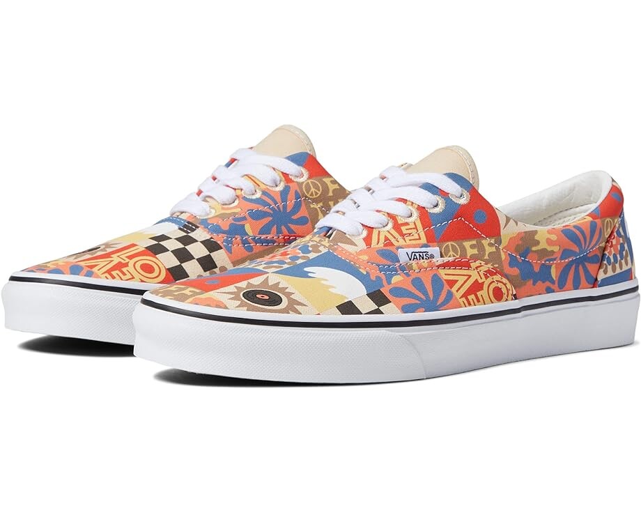 

Кроссовки Vans Era, цвет Multi/True White